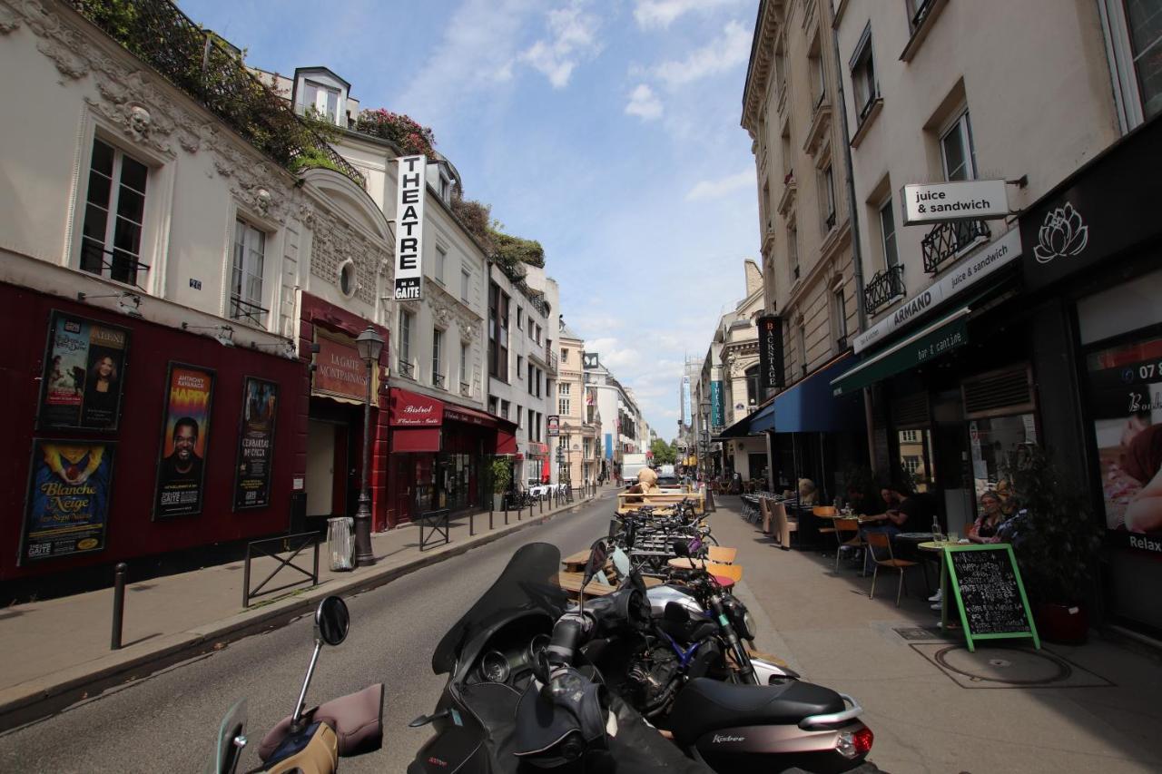 Montparnasse - La Gaite 1Bdr Apartment Paris Exterior photo